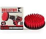 Power Scrub Brush - Remove Algae, Mold, Mildew, and Moss - Concrete Pools, Bird Baths, Garden Fountains, Statues - Deck Brush- Granite, Marble Cleaner - Garden Fountains - Monuments and Headstones
