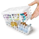 Prince Lionheart Made in USA High Capacity Dishwasher Basket for Baby Items - Storage Basket For Infants Bottle Parts and Accessories, 100% Recycled BPA Free Plastic Dishwasher Basket