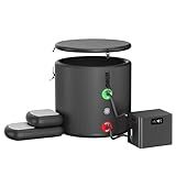 Ice Bath Chiller & Cold Plunge Tub Kit, 1/3HP Cold Plunge Chiller with Built-in Pump & Filter, XL 120 Gal Ice Pod Pro with Steps, Cold Plunge Tub with Water Chiller for Cold Therapy Recovery