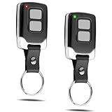 2 Garage Door Opener Remote for LiftMaster Chamberlain Craftsman Garage Door Opener Remote 891LM 893LM 893Max 371LM 971LM 973LM Purple Red Orange Yellow Learn Button Garage Door Openers