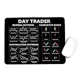 Day Trader Mouse Mat Large Gaming Pad for Mouse and Keyboard Mouse Mat Pad QDH