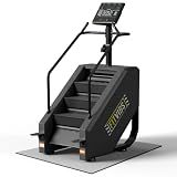 Fitvids Stair Stepper Machine, Commercial Grade Stair Climber with 15 Resistance Levels, Continuous Stair Stepping Machine for Cardio and Lower Body Workouts, LED Screen, Exercise Machine for Home Gym