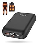 7.4V 16000mAh Heated Vest Battery Pack Compatible with ORORO and Venustas, Rechargeable Battery Pack for Heated Vest with LED Display, Portable Power Bank for Heated Vest(No for 5V Heated Device)
