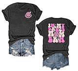 Mama Shirt Women: Dance Mama Shirts Mother's Day T Shirts Mama Graphic Tee Casual Short Sleeve Tops(DarkGrey3, X-Large)