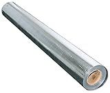 US Energy Products 250 sqft (4ft x 62.5ft) Aluminum Foil Barrier Insulation Sauna Non Perforated Solid 8 Mil Reinforced Aluminum Vapor Barrier.