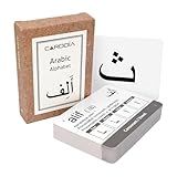 CARDDIA | Arabic Alphabet Educational Flashcards | Includes Consonants, Vowels, Diacritics and Numerals | Ideal for Arabic Language Beginners