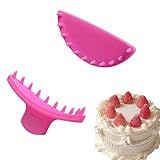 2 Pcs Cake Arch Guide Tool, Cake Arc Tool, Cake Ruffle Spacing Decorating Tools, Convenient for Controlling the Position of the Arc