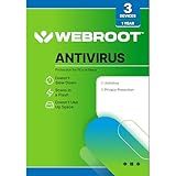 Webroot Antivirus Software 2026 | 3 Device | 1 Year PC/Mac with Keycard