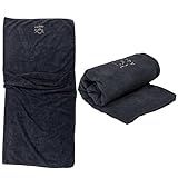 Happy Sol Sauna Blanket Towel Insert - Absorbent Insert for Sauna Blanket - Reusable and Machine Washable - 58"x70"- Luxurious Microfiber Material