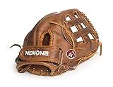Nokona Classic Walnut H-Web Fastpitch W-V1150H Right Handers Baseball Glove (Brown, Right Hand Thrower)