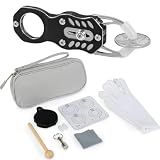 HRYOML Coin Ping Tester Kit, The Pocket Pinger Gold & Silver Coin Ping Testing, Coin Validation Combines Ping Resonance Testing and Size Comparison to Detect Coins