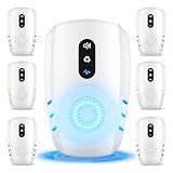 2026 Upgraded Ultrasonic Indoor Pest Repeller, 3-Mode Mouse Traps, 6 Pack