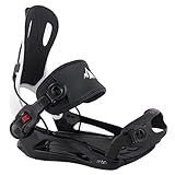 System MTN Men's Rear Entry Flow Style Snowboard Bindings (Large)