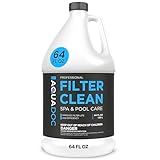 AquaDoc Spa & Hot Tub Filter Cleaner Soak - 64oz - Pool Filter Cleaner & Cartridge Cleaning Solution - Made in USA