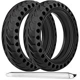 TOUBEUU Solid Tires 8.5x2 Inches for Electric Scooter, 50/75-6.1Replacement Wheels, Rubber Tyre 8-1/2'' for Gotrax GXL V2/XR/APEX & Xiaomi M365/M365 Pro/Pro 2/1S and All 8.5'' Scooter- Black(2PCS)