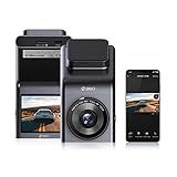 360 Dash Cam, 1296P FHD Car DashCam, 160° Wide Angle Car Camera, Color Night Vision, Built in WiFi GPS, Support Google Map, 24hr Motion Detection Parking Mode, Loop Recording(SD Card Not Included)