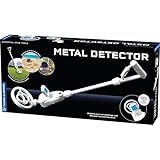 The Thames & Kosmos Metal Detector Essential STEM Tool for Kids | Detects Metal 6” Deep, Lightweight & Ergonomic Design w/Adjustable Arm Length | LCD Screen w/Audio Feedback, Accurate Explorations
