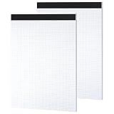 Thboxes Graph Paper 17" X 11.6", 2 Pack 4x4（4 Squares Per Inch） Easy Tears Off Grid Paper Pad Engineering Technical Drawings Plotting, Graph Paper Notebook for Office, School Graph 30 Sheets Notepads