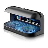 Aneken AL-17 Counterfeit Bill Detector with UV LED Light, Advanced UV Counterfeit Money Detector with Card & ID Detection, Suitable for All Currencies in The World