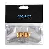 Official Creality 3D Printer Ender 3 0.4mm 5PCS Brass Hotend Nozzles for Ender 3/Ender 3 V2/Ender 3 Pro/Ender 3 Max/Ender 5 Series and CR 10 Series