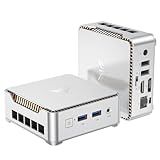 KAMRUI Essenx E2(Upgraded GK3Plus) Mini PC, 16GB RAM 512GB M.2 SSD Mini Computers,12th Alder Lake N95(Beat N100, up to 3.4GHz) Micro PC, HDMI+DP1.4 Dual 4K UHD, Gigabit Ethernet mini Desktop pc