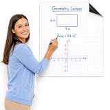 ABACO OFFICE MAGNASHEET SQUARES Jumbo Magnetic Dry Erase Graph Paper