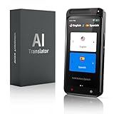 Language Translator Device, 138+ Languages Translation in Real Time for Voice/Text/Photo Portable Smart Voice Translator with 4.1 Inch HD Touch Screen Offline Translation for Business Learning Travel