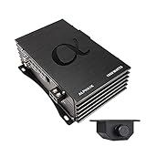 Alphasonik ALPHA1K Alpha Series 1000 Watts RMS Monoblock Car Amp with 4-Way Protection Circuitry Full Range Class D Amplifier Extruded Aluminum Heatsink 1-Ohm Stable (Remote Bass Knob Included)