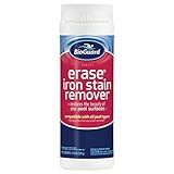 BioGuard Erase Iron Stain Remover, 1.75 lb, Highly Effective Iron Stain Remover, Restore Pool Surfaces, Suitable for All Pool Types