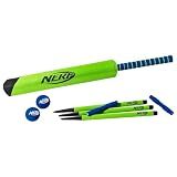 NERF Foam Cricket Starter Set - 30" Bat + Balls + Wickets