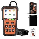 OBD2 Car Scanner Diagnostic-Reader Tool: Reset Fault Codes, Battery Test – for All Vehicles 1996+, DIY & Garage Use
