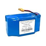 36V Hoverboard Battery Replacement, 4400mAh Rechargeable Li-ion Battery Pack for 36V Electric Scooters & Self-Balancing Boards - Compatible for Most Hoverboard Models Without Axle (10S2P)