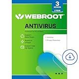 Webroot Antivirus Software 2025 | 3 Device | 2 Year Download for PC/Mac
