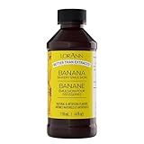 Lorann Oils Banana Bakery Emulsion: True Banana Emulsion, Ideal for Boosting Fruit Tones in Cakes, Cookies & Desserts, Gluten-Free, Keto-Friendly, Banana Extract Substitute Essential for Your Kitchen