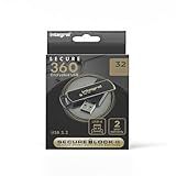 Integral 32GB Secure 360 Encrypted USB3.0 Flash Drive (256-bit AES Encryption)