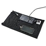 Mission Darkness Non-window Charge & Shield Faraday Bag for Tablets // Includes USB Filter and Cable Set for Data Extraction and Charging Devices While Shielded From RF Signals