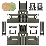 UPGRADED W10350375 Dishwasher Top Rack Adjuster Parts Replacement for Whirlpool Dishwasher Parts WDT730PAHZ0 WDT750SAHZ0 WDTA50SAHZ0 WDT970SAHZ0 Upper Rack Parts,Fits Kenmore Dishwasher Top Rack Parts