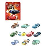 Mattel Disney and Pixar Cars Set of 10 Die-Cast Mini Racers