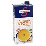SWANSON S 100% Natural Chicken Stock, 32 oz Carton