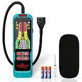 Kiprim High Sensitivity Gas Leak Detector HVAC Tools Natural Gas Detector with 9.4-Inch Probe, Portable Gas Tester with Audible & Visual Alarm to Locate Combustible Sources Propane for Home and RV