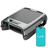 AIPER Surfer S2 Robotic Solar Pool Skimmer with APP Support, 24/7 Cleaning, Dual Charging Modes, Smart Obstacle Avoidance, Ideal for Most Swimming Pool Types