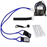 BB Bands Baseball Softball Resistance Training Bands - Arm Strength, Pitching Conditioning Equipment, 3 Strengths (Youth, Adult, Heavy), 7 Colors, Includes Anchor Strap, Door Mount, Bag, Workout Guide