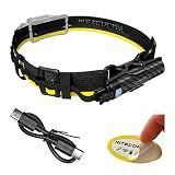 Nitecore Carbon Battery 6K Kit Headlamp Runtime Extender for NU40, NU43, NU45, NU50, and HC65 UHE Headlamps
