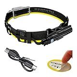 Nitecore Carbon Battery 6K Kit Headlamp Runtime Extender for NU40, NU43, NU45, NU50, and HC65 UHE Headlamps