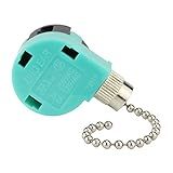 Ceiling Fan Switch 3 Speed 4 Wire Zing Ear ZE 268S6 Pull Chain Switch Control Replacement 3 Speed Control S Witch Ceiling Fans, Wall Lamps, Cabinet Light
