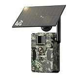 TKENPRO Trail Camera Unlimited Data Plan 2K Live Video Cellular Trail Camera Built in 4G SIM Card Game Camera, Unlimited Photos & Video Transmission Trail Cameras with Night Vision Motion Activated