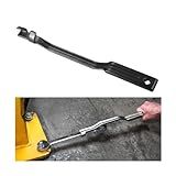 Mandark Car Wrench Extender Tool Bar, Ultra Long Vehicle Drive Torgue Extender with 1/2" Square Hole, Auto Wrench Extension Leverage Tool Accessories, Universal for SUV, Sedan, Truck (Black)