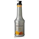 Monin - Mango Purée, Tropical and Sweet Mango Flavor, Natural Flavors, Great for Teas, Lemonades, Smoothies, and Cocktails, Non-GMO, Vegan, Gluten-Free (1 Liter)