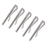 Wallet Spring Clip Insert Bar Replacement 5pcs Non Deformation Money Spring Clip Tool for Bifold Wallet Purse Credit Card Holder
