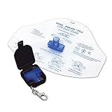 American Diagnostic Corporation Adsafe Face Shield Plus, w/ keychain, Black 4056BK